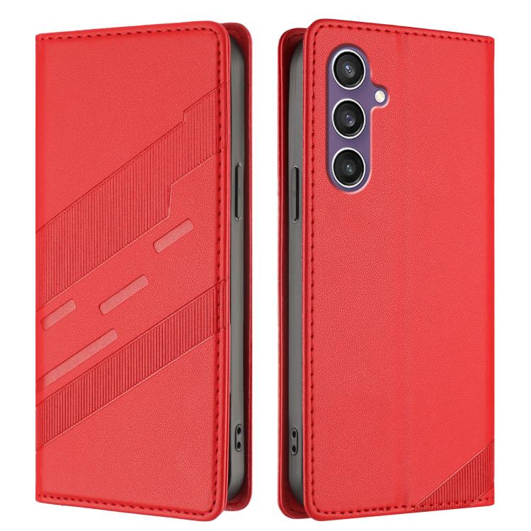 For Samsung Galaxy S23 FE 5G Embossed Multi-functional Wallet Retro Leather Phone Case
