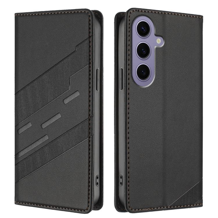 For Samsung Galaxy S24 5G Embossed Multi-functional Wallet Retro Leather Phone Case
