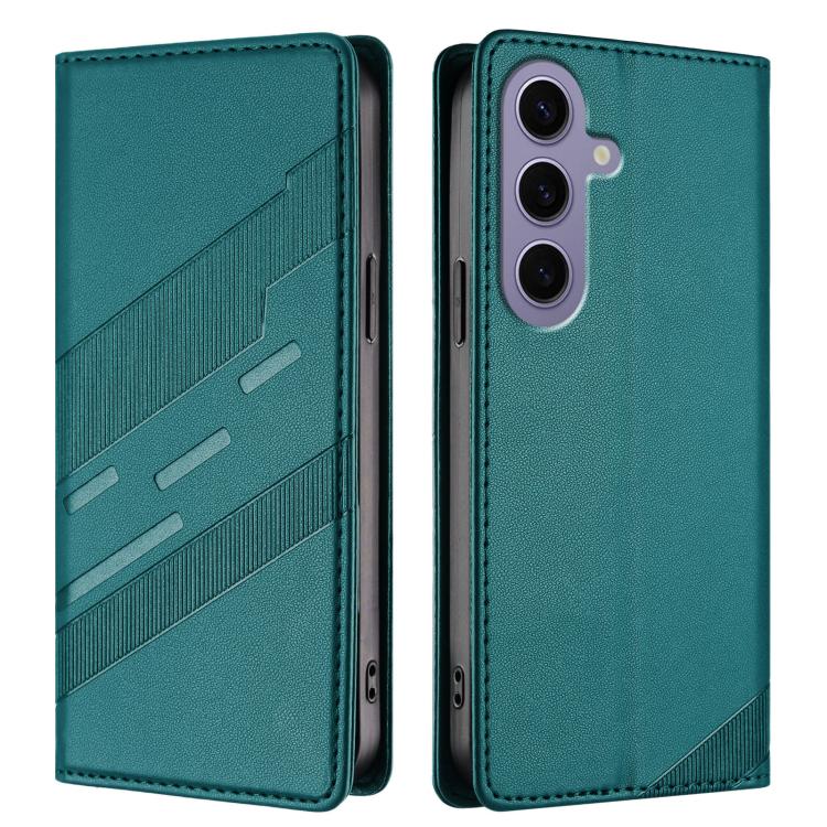 For Samsung Galaxy S24 5G Embossed Multi-functional Wallet Retro Leather Phone Case