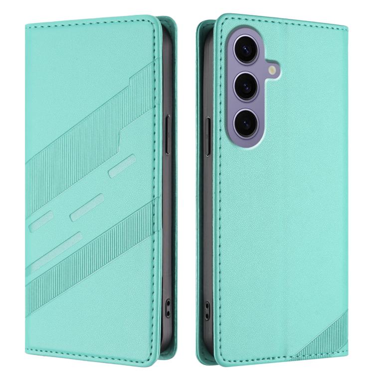 For Samsung Galaxy S24 5G Embossed Multi-functional Wallet Retro Leather Phone Case