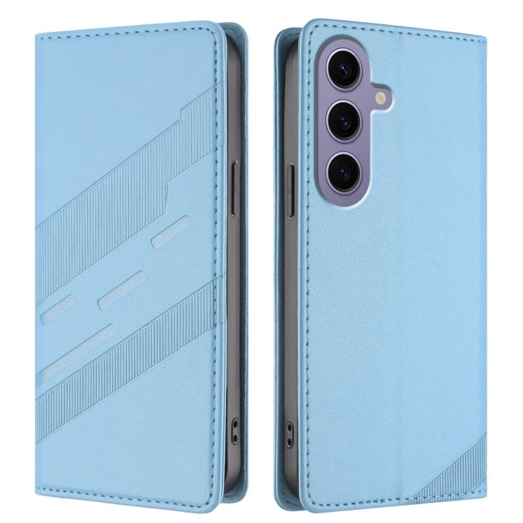For Samsung Galaxy S24 5G Embossed Multi-functional Wallet Retro Leather Phone Case