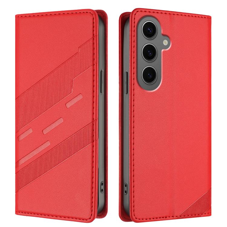 For Samsung Galaxy S24+ 5G Embossed Multi-functional Wallet Retro Leather Phone Case