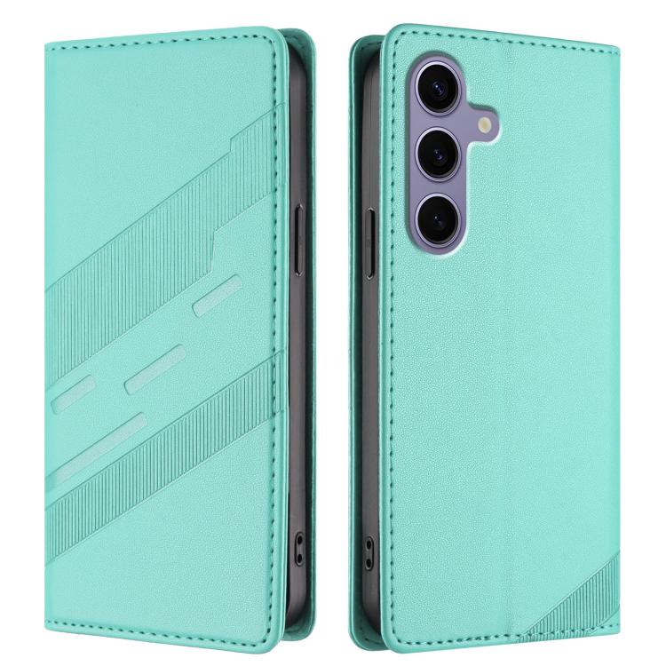 For Samsung Galaxy S24 FE 5G Embossed Multi-functional Wallet Retro Leather Phone Case