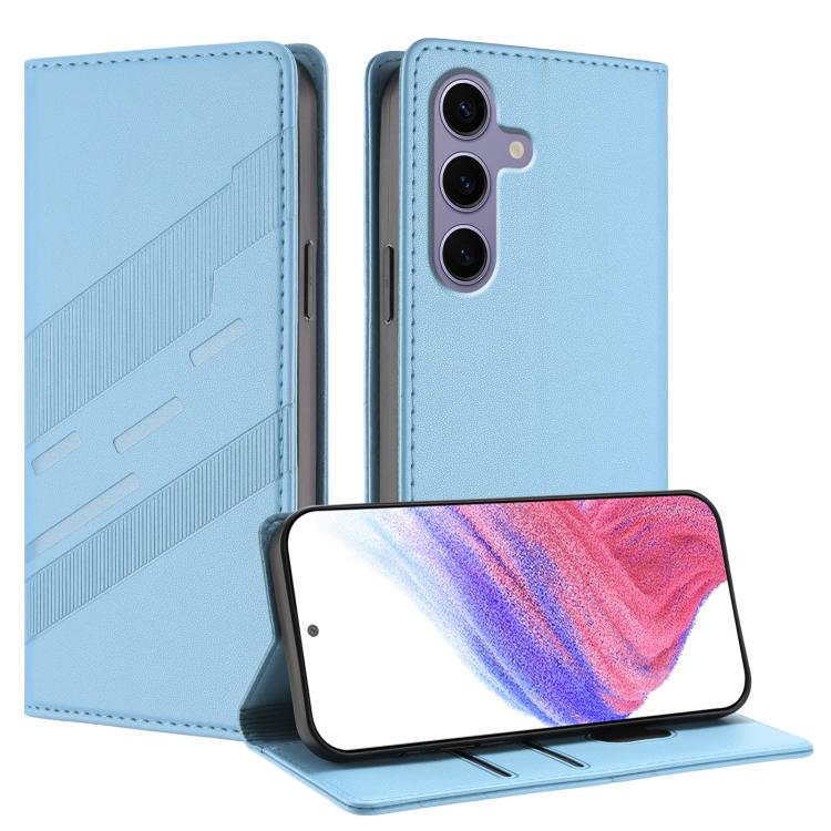 For Samsung Galaxy S24 FE 5G Embossed Multi-functional Wallet Retro Leather Phone Case