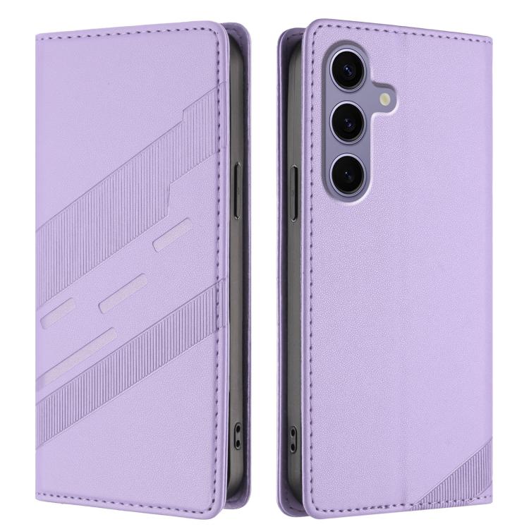 For Samsung Galaxy S25 5G Embossed Multi-functional Wallet Retro Leather Phone Case