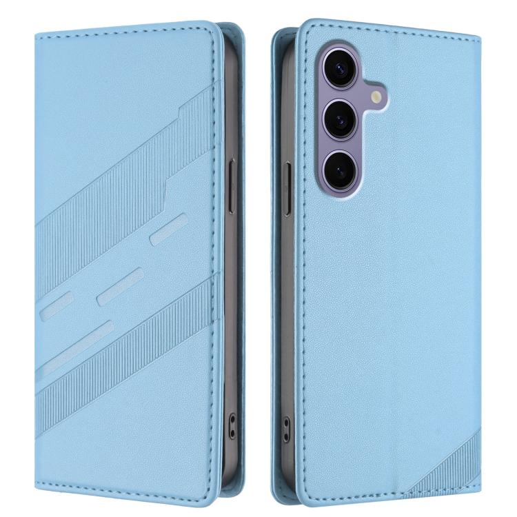 For Samsung Galaxy S25 5G Embossed Multi-functional Wallet Retro Leather Phone Case