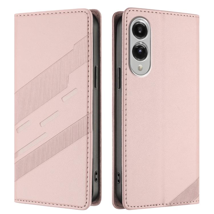 For Samsung Galaxy S25 Edge 5G Embossed Multi-functional Wallet Retro Leather Phone Case