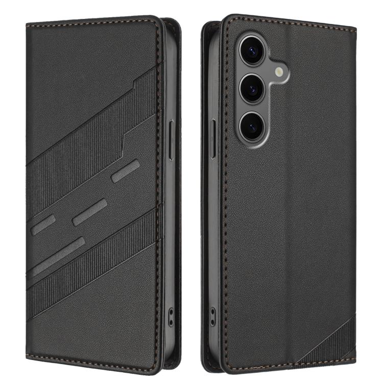 For Samsung Galaxy S25+ 5G Embossed Multi-functional Wallet Retro Leather Phone Case