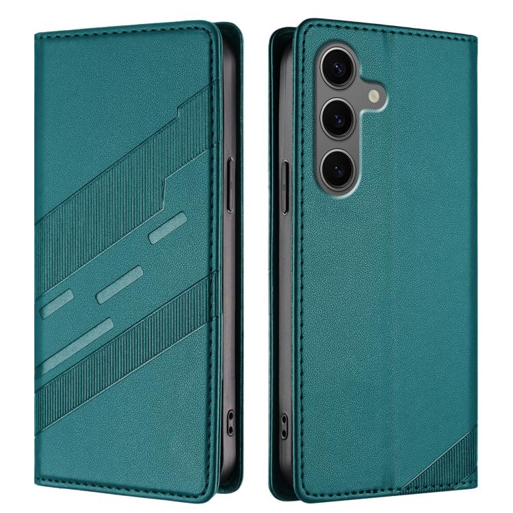 For Samsung Galaxy S25+ 5G Embossed Multi-functional Wallet Retro Leather Phone Case