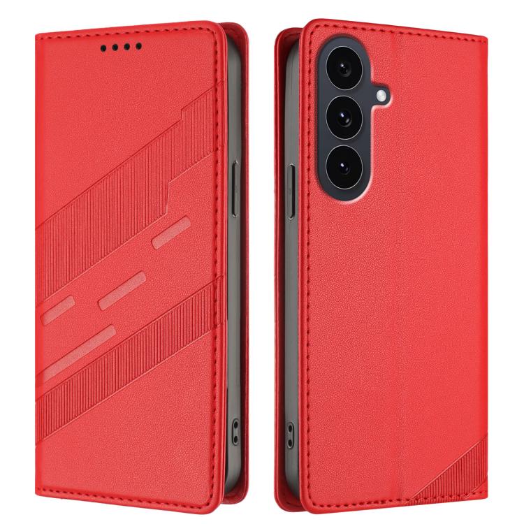 For Samsung Galaxy S25 FE 5G Embossed Multi-functional Wallet Retro Leather Phone Case