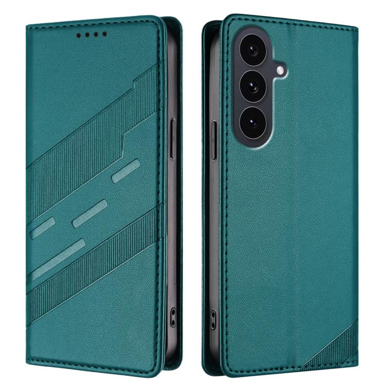 For Samsung Galaxy S25 FE 5G Embossed Multi-functional Wallet Retro Leather Phone Case