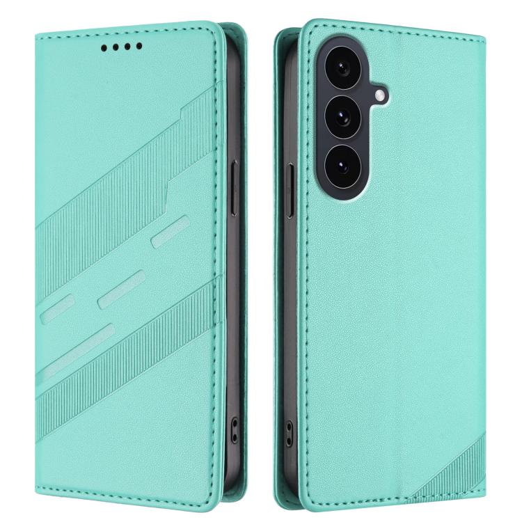 For Samsung Galaxy S25 FE 5G Embossed Multi-functional Wallet Retro Leather Phone Case