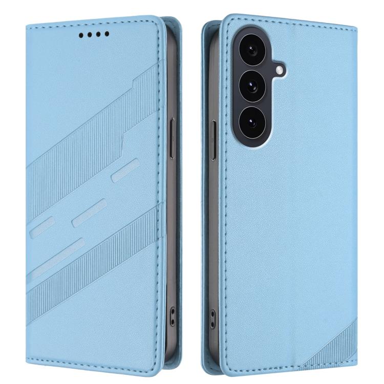 For Samsung Galaxy S25 FE 5G Embossed Multi-functional Wallet Retro Leather Phone Case