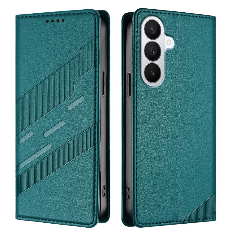 For Galaxy S26 5G Embossed Multi-functional Wallet Retro Leather Phone Case