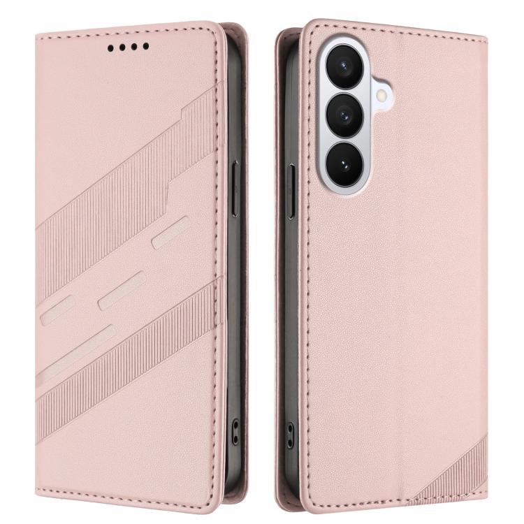 For Galaxy S26 5G Embossed Multi-functional Wallet Retro Leather Phone Case