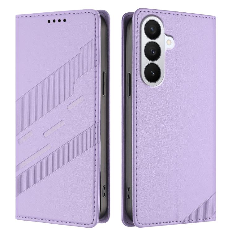 For Galaxy S26 5G Embossed Multi-functional Wallet Retro Leather Phone Case