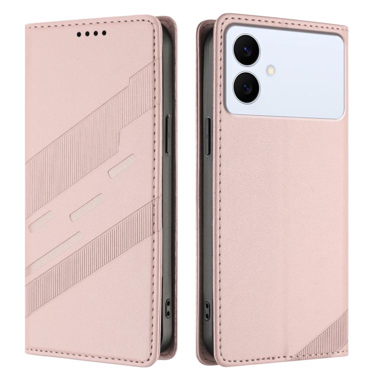 For Galaxy S26 Edge 5G Embossed Multi-functional Wallet Retro Leather Phone Case
