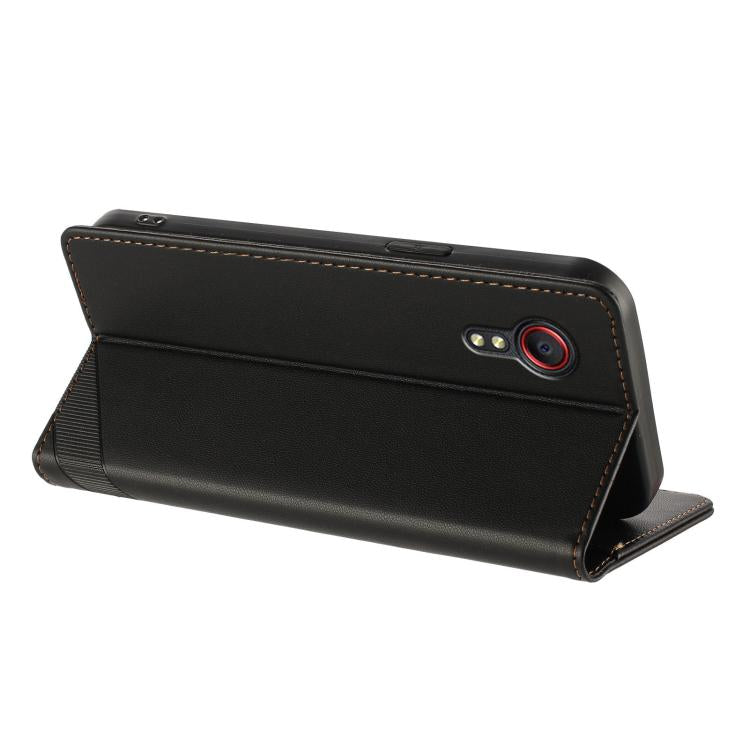 For Samsung Galaxy XCover 5 Embossed Multi-functional Wallet Retro Leather Phone Case