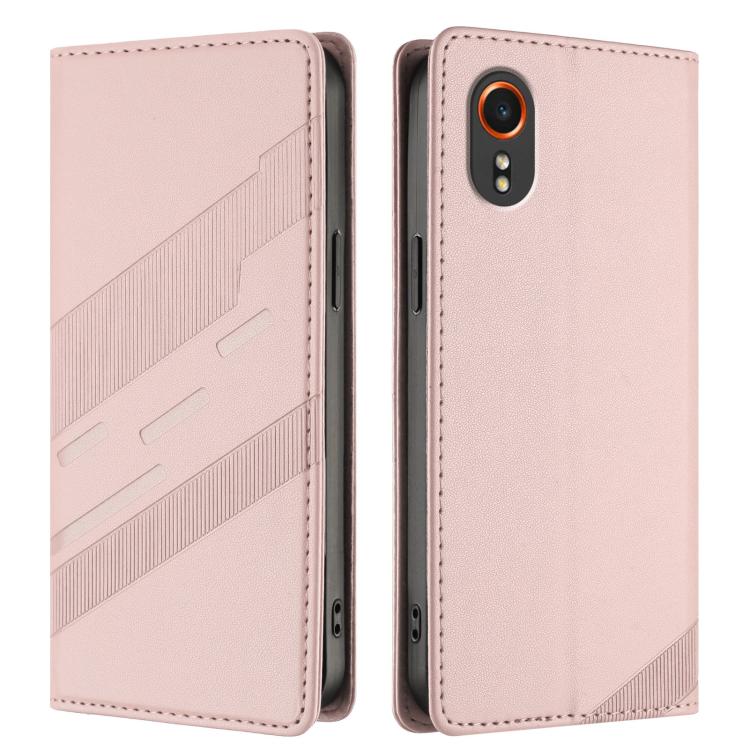 For Samsung Galaxy XCover7 5G Global Embossed Multi-functional Wallet Retro Leather Phone Case