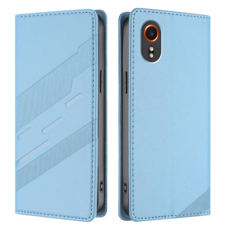 For Samsung Galaxy XCover7 5G Global Embossed Multi-functional Wallet Retro Leather Phone Case