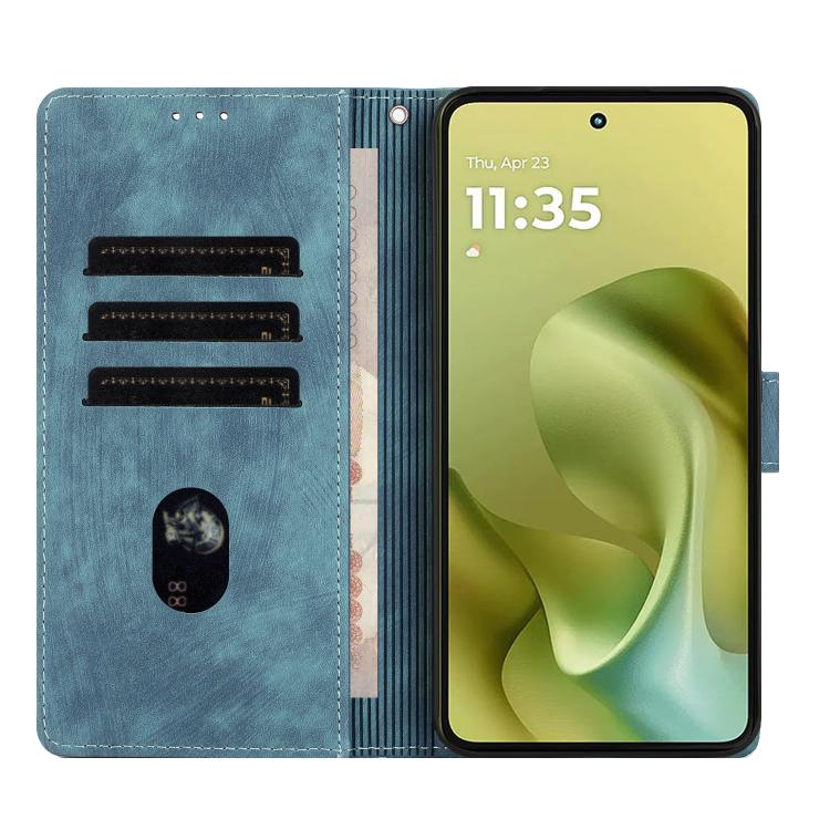 For Motorola Moto G56 5G Mandala Embossed Retro Frosted Leather Phone Case