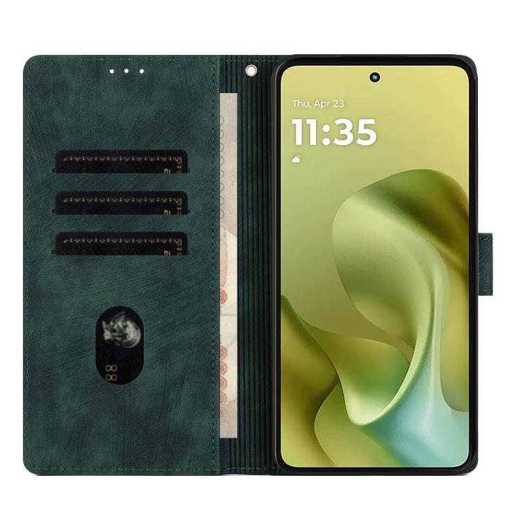 For Motorola Moto G86 5G Mandala Embossed Retro Frosted Leather Phone Case