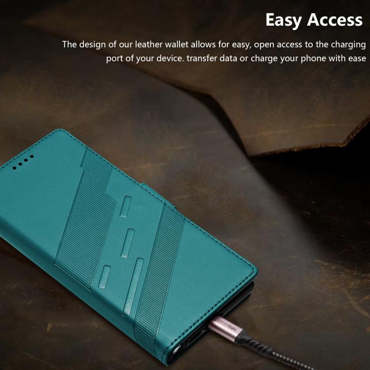 For Samsung Galaxy S23 Ultra 5G Embossed Multi-functional Side Suction Wallet Retro Leather Phone Case