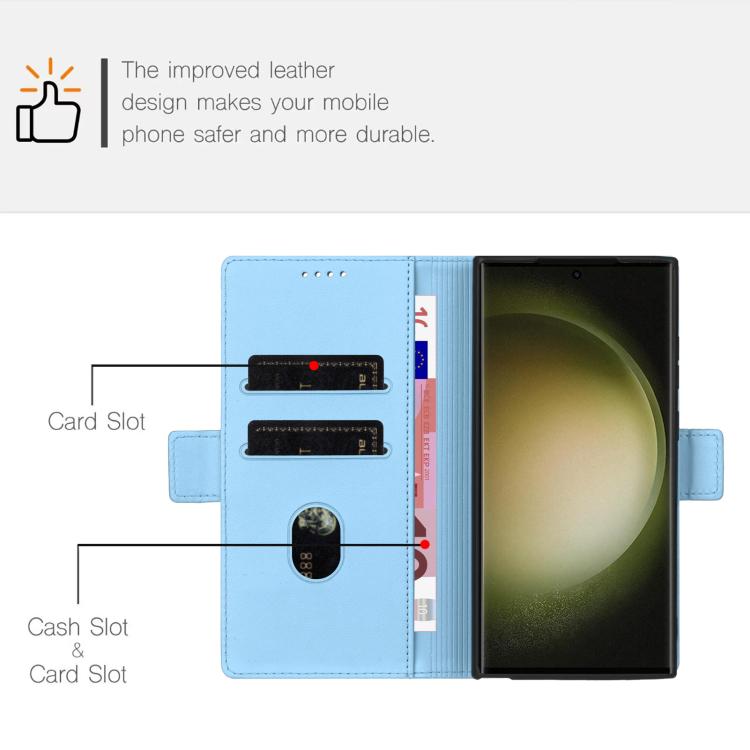 For Samsung Galaxy S23 Ultra 5G Embossed Multi-functional Side Suction Wallet Retro Leather Phone Case