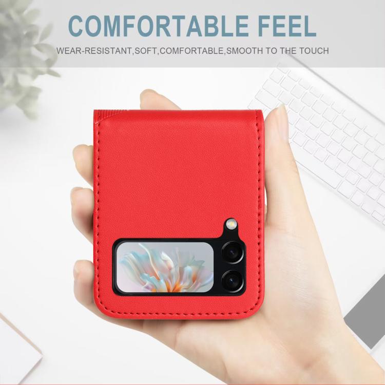 For Samsung Galaxy Z Flip3 5G Embossed Multi-functional Wallet Retro Leather Phone Case