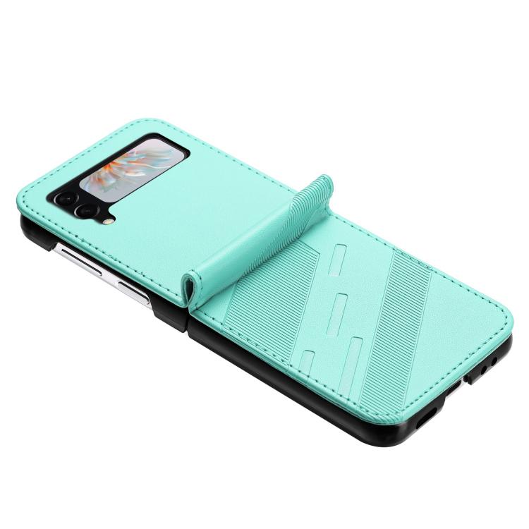For Samsung Galaxy Z Flip3 5G Embossed Multi-functional Wallet Retro Leather Phone Case