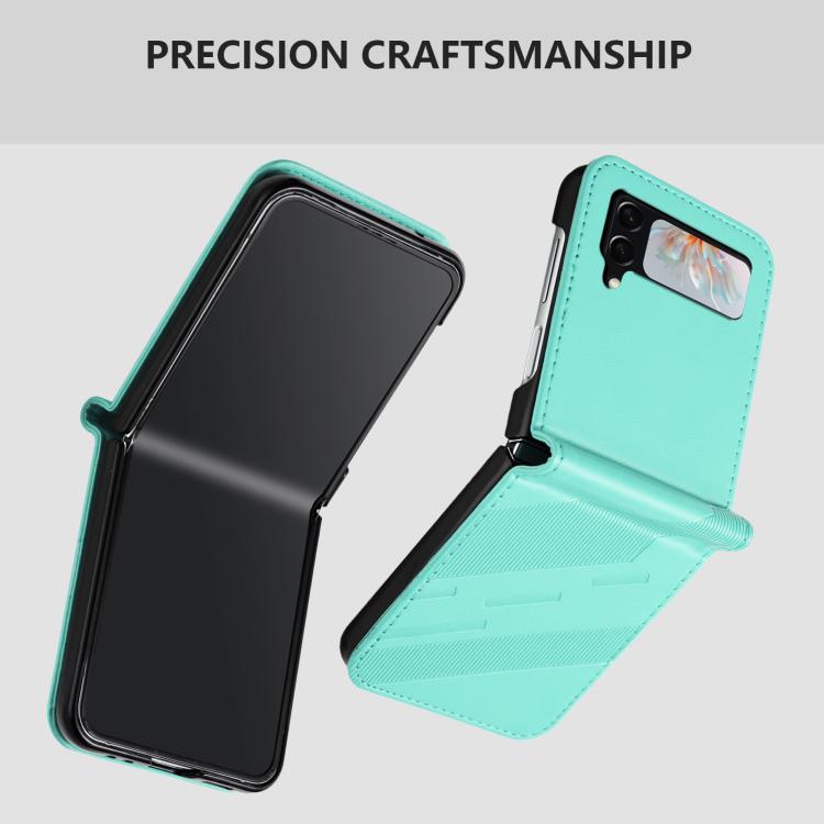 For Samsung Galaxy Z Flip4 5G Embossed Multi-functional Wallet Retro Leather Phone Case