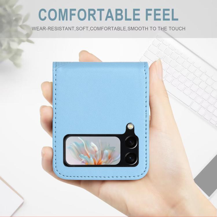 For Samsung Galaxy Z Flip4 5G Embossed Multi-functional Wallet Retro Leather Phone Case