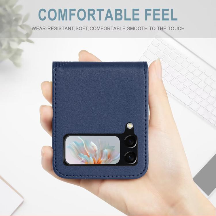For Samsung Galaxy Z Flip4 5G Embossed Multi-functional Wallet Retro Leather Phone Case