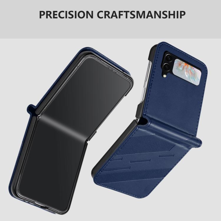 For Samsung Galaxy Z Flip4 5G Embossed Multi-functional Wallet Retro Leather Phone Case
