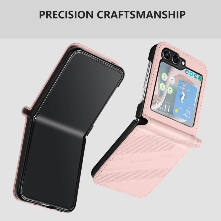 For Samsung Galaxy Z Flip5 5G Embossed Multi-functional Wallet Retro Leather Phone Case