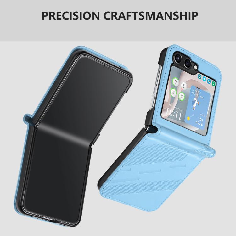 For Samsung Galaxy Z Flip5 5G Embossed Multi-functional Wallet Retro Leather Phone Case