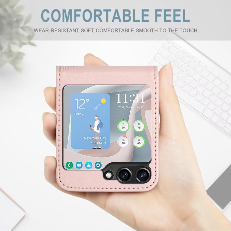 For Samsung Galaxy Z Flip6 / Flip7 FE Embossed Multi-functional Wallet Retro Leather Phone Case
