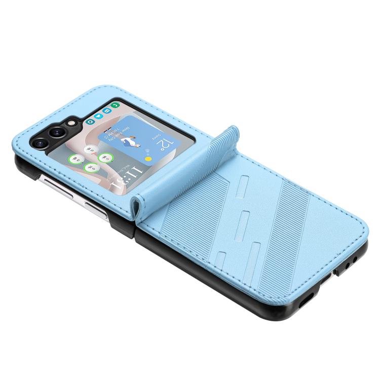 For Samsung Galaxy Z Flip6 / Flip7 FE Embossed Multi-functional Wallet Retro Leather Phone Case
