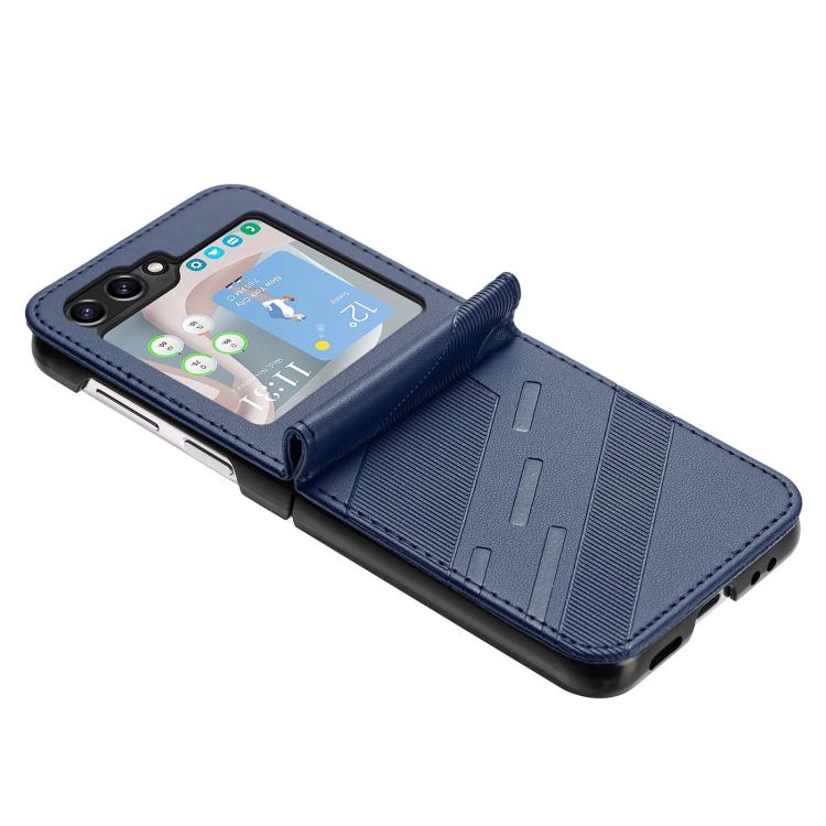 For Samsung Galaxy Z Flip6 / Flip7 FE Embossed Multi-functional Wallet Retro Leather Phone Case