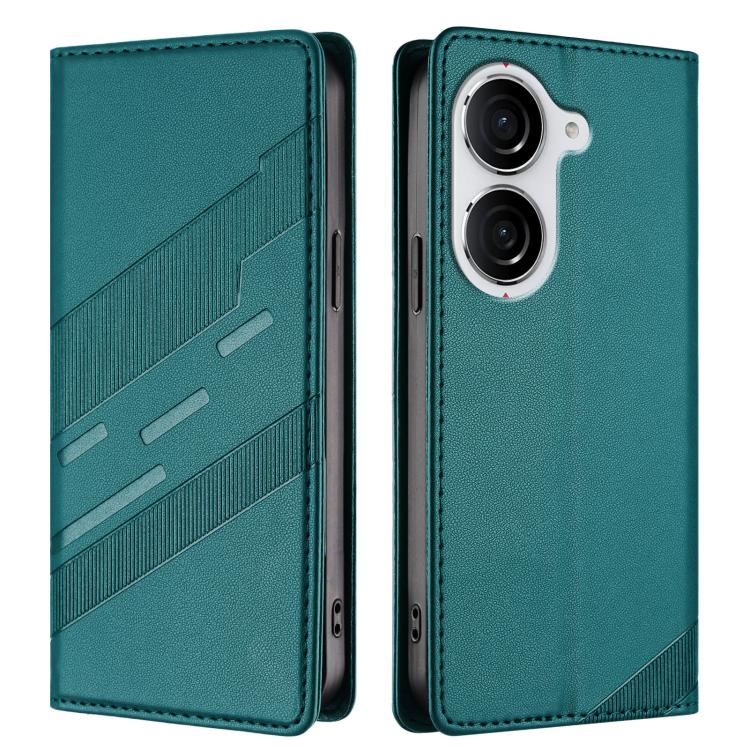 For Asus Zenfone 10 Embossed Multi-functional Wallet Retro Leather Phone Case