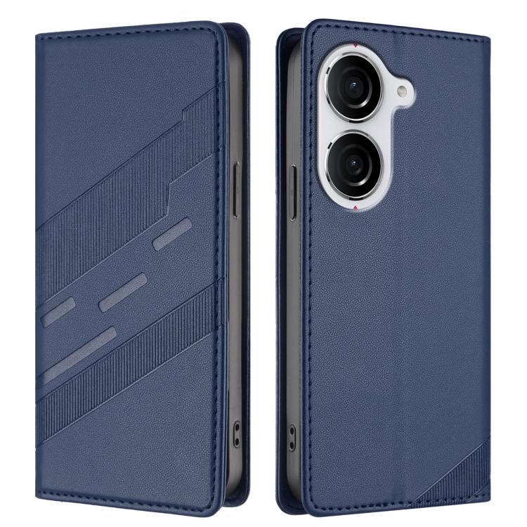 For Asus Zenfone 10 Embossed Multi-functional Wallet Retro Leather Phone Case