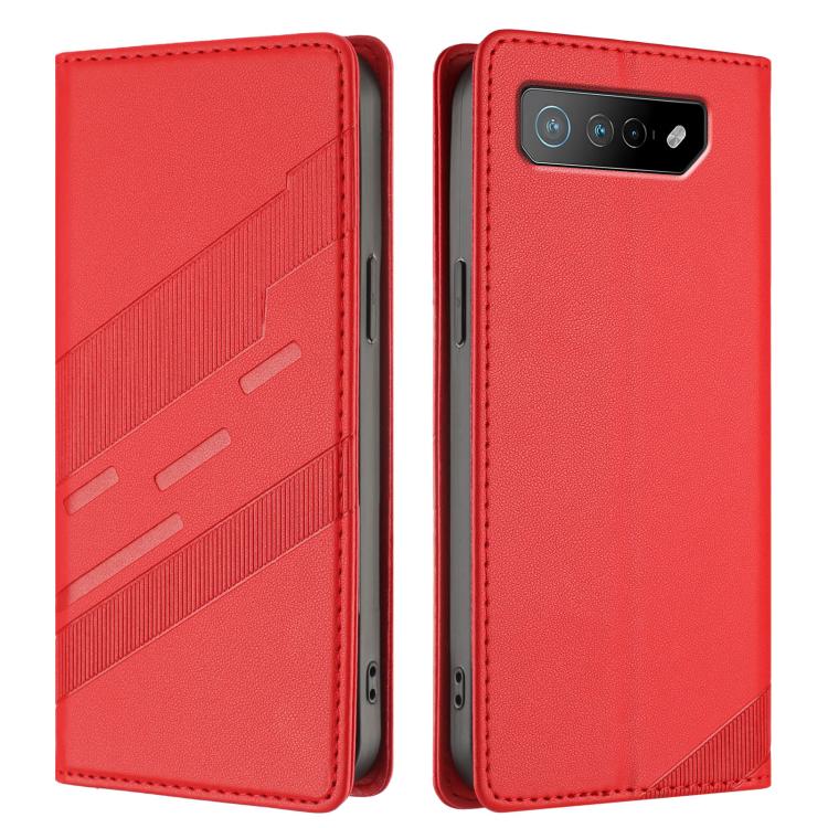 For Asus ROG Phone 7 Pro Embossed Multi-functional Wallet Retro Leather Phone Case