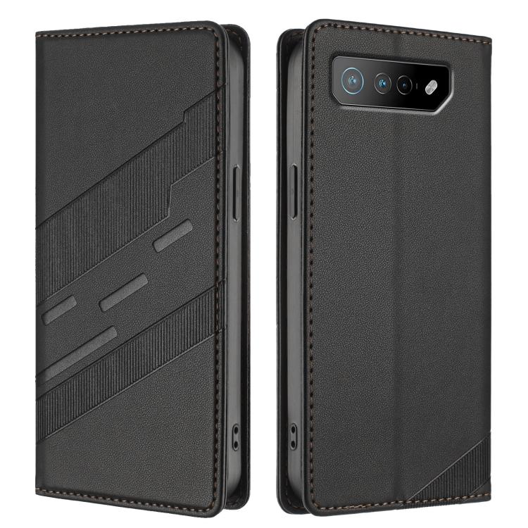 For Asus ROG Phone 7 Embossed Multi-functional Wallet Retro Leather Phone Case