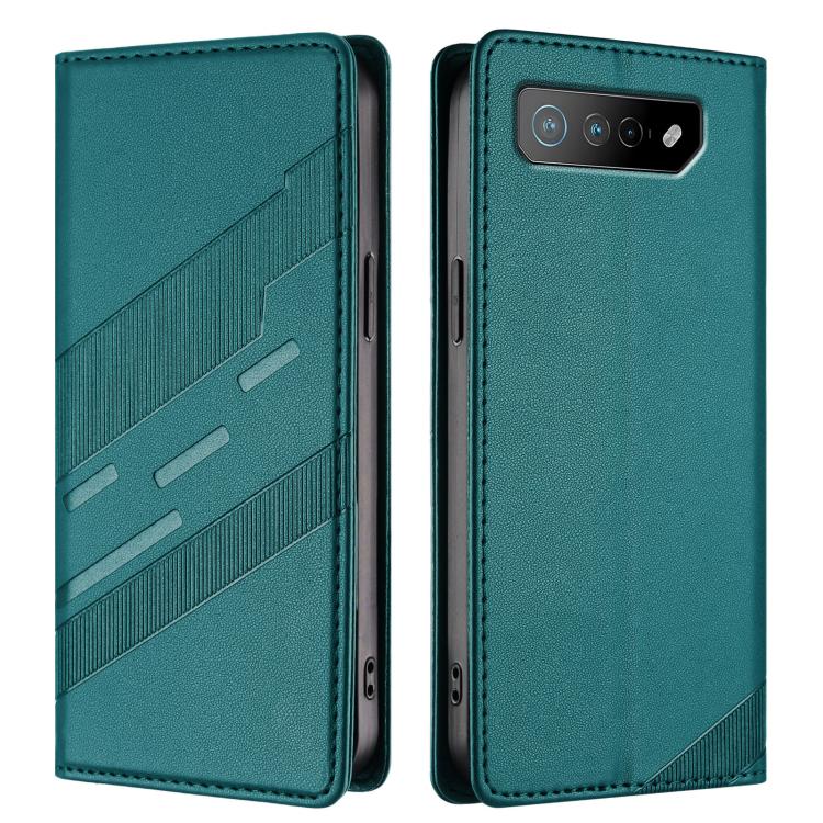 For Asus ROG Phone 7 Embossed Multi-functional Wallet Retro Leather Phone Case