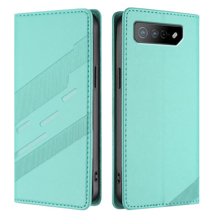 For Asus ROG Phone 7 Embossed Multi-functional Wallet Retro Leather Phone Case