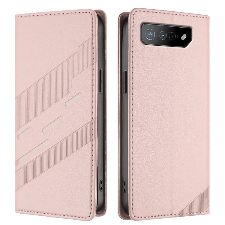 For Asus ROG Phone 7 Embossed Multi-functional Wallet Retro Leather Phone Case