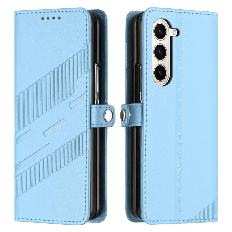 For Samsung Galaxy Z Fold6 5G Embossed Multi-functional Wallet Retro Leather Phone Case