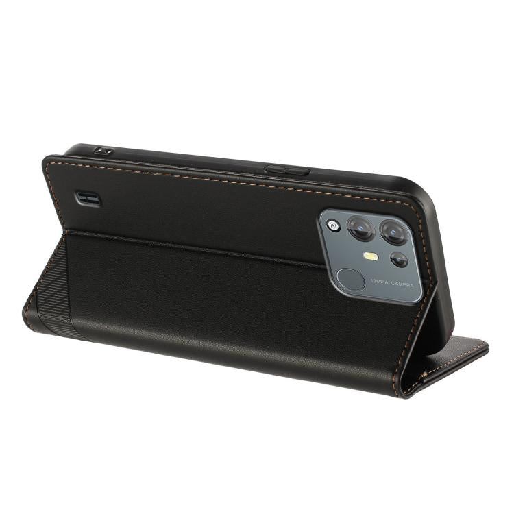 For Blackview A55 Pro Embossed Multi-functional Wallet Retro Leather Phone Case