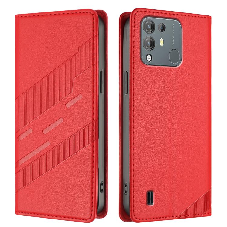 For Blackview A55 Pro Embossed Multi-functional Wallet Retro Leather Phone Case