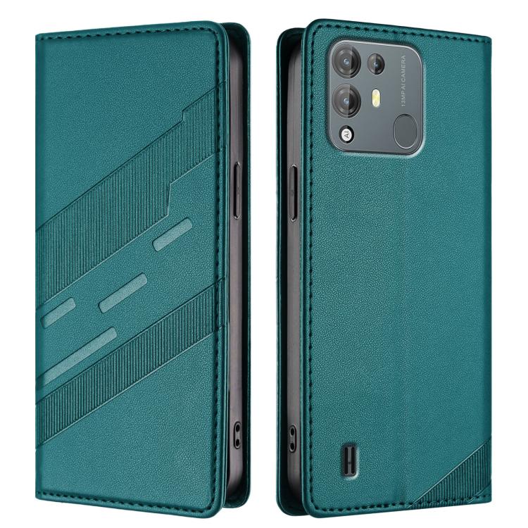 For Blackview A55 Pro Embossed Multi-functional Wallet Retro Leather Phone Case